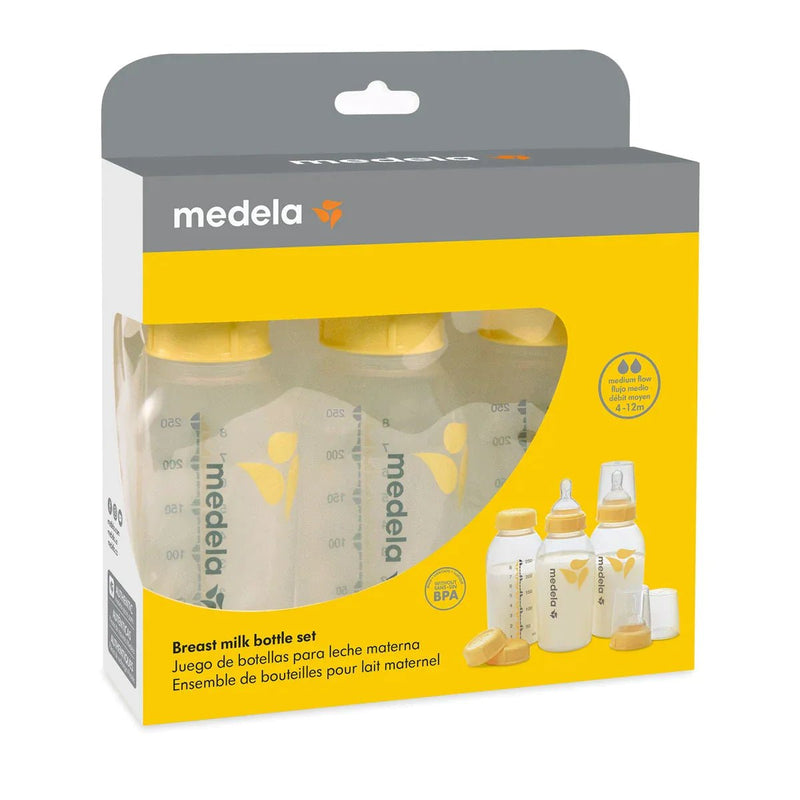 Medela - 250 ml Breast Milk Bottle Set 3PK