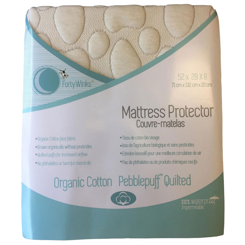 40 Winks 40 Winks - Organic Cotton Crib Mattress Protector