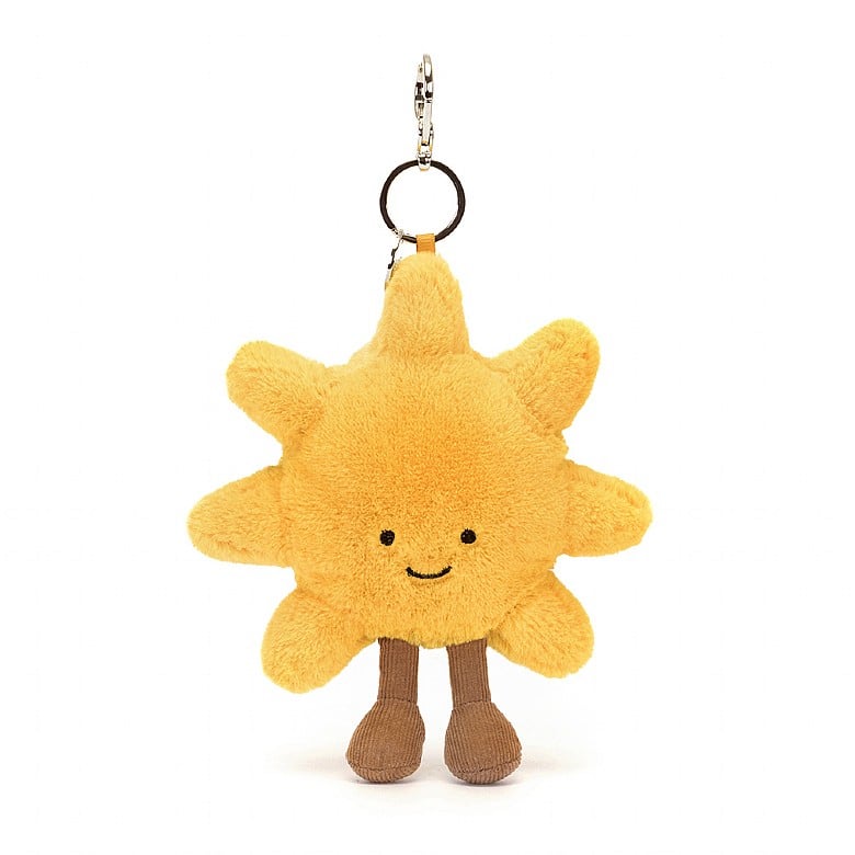 Jellycat - Charm de sac amusant en forme de soleil 