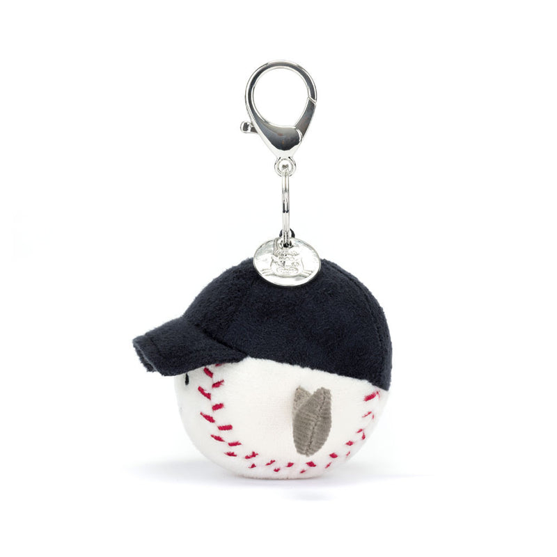 Jellycat - Charm de sac de baseball amusant pour le sport 