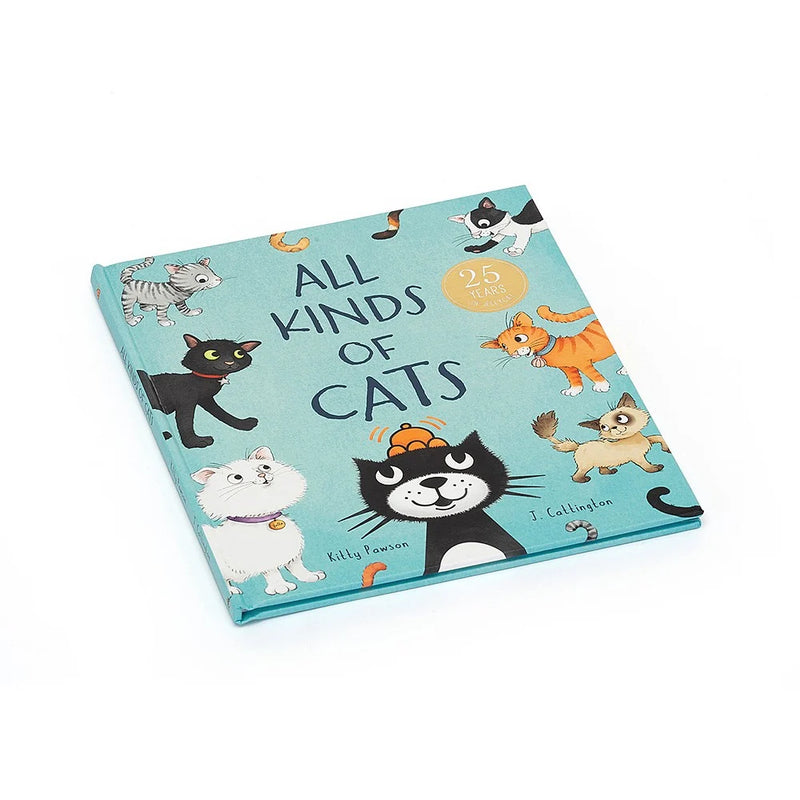 Jellycat - Livre sur toutes sortes de chats 