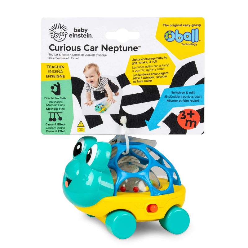 Voiture jouet et hochet Oball Neptune de Curious Car