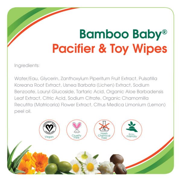 aleva NATURALS - Pacifier & Toy Wipes