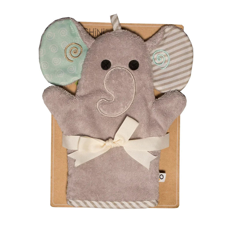 Zoocchini - Baby Snow Terry Bath Mitt 0 - 18M