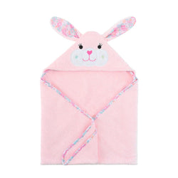 Zoocchini - Baby Snow Terry Hooded Bath Towel 0 - 18M