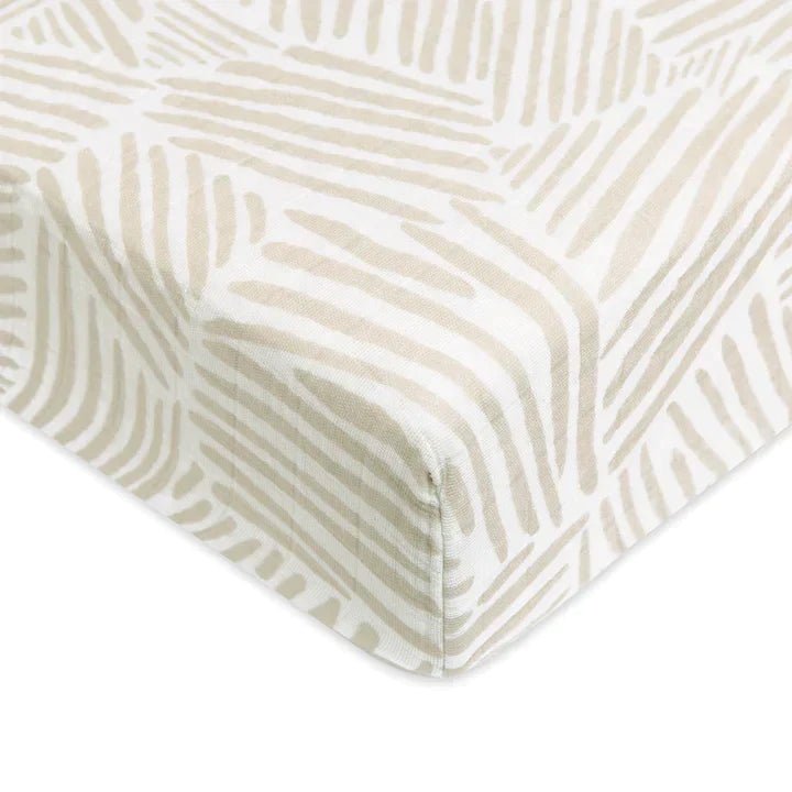 Babyletto Mini Crib Sheet Organic Muslin Cotton