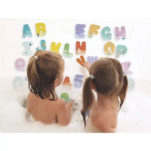 Janod - Bath Time Letters and Numbers