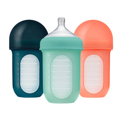 boon - NURSH Silicone Pouch Bottle 8oz 3pk