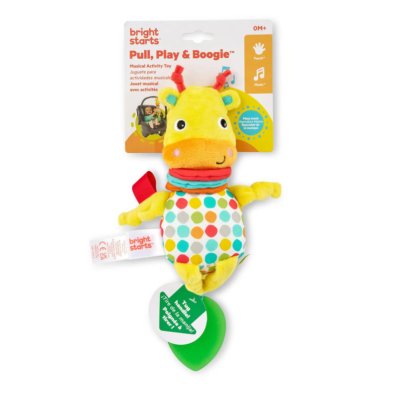 Bright Starts - Pull, Play & Boogie Musical Activity Toy Giraffe