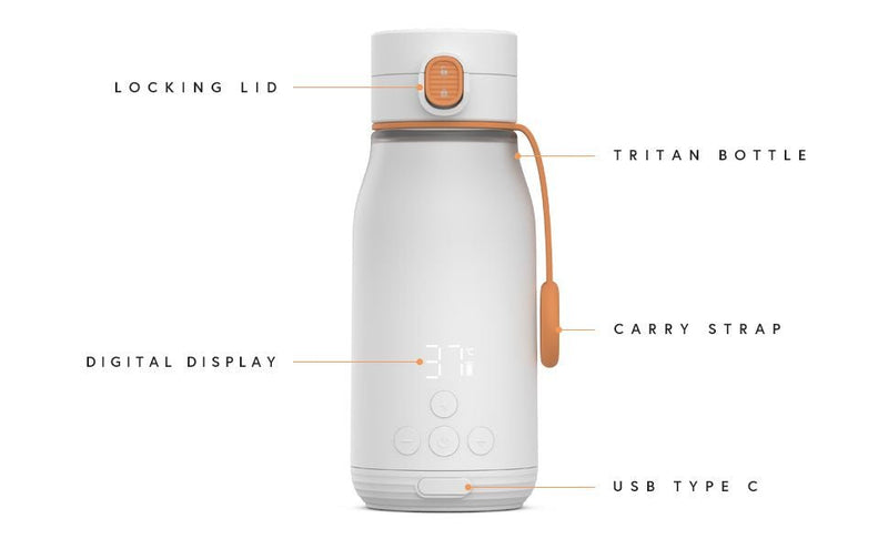 quark BuubiBottle Smart Portable Milk Warmer