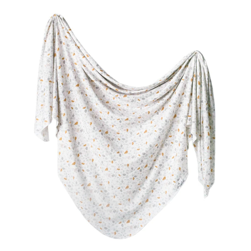 Copper Pearl - Knit Swaddle Blanket