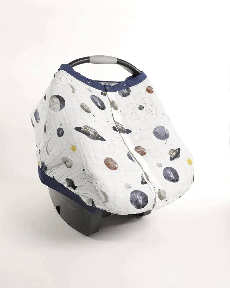 little unicorn - Cotton Muslin Car Seat Canopy