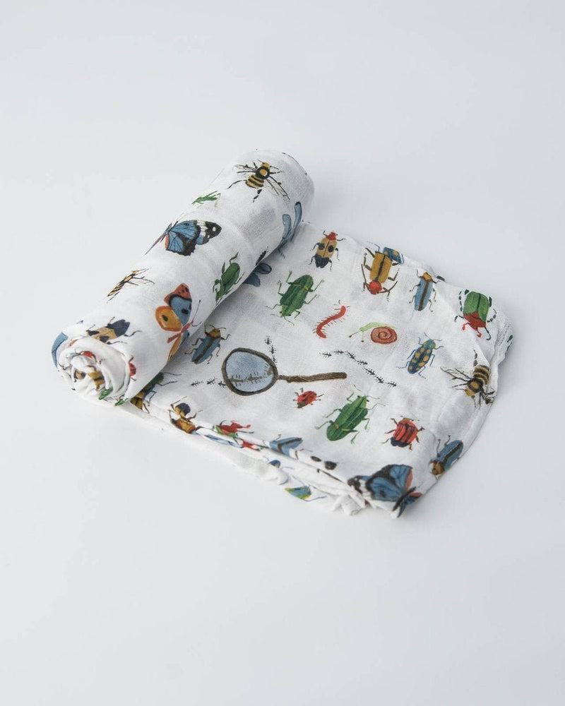 little unicorn - Deluxe Muslin Swaddle Blanket