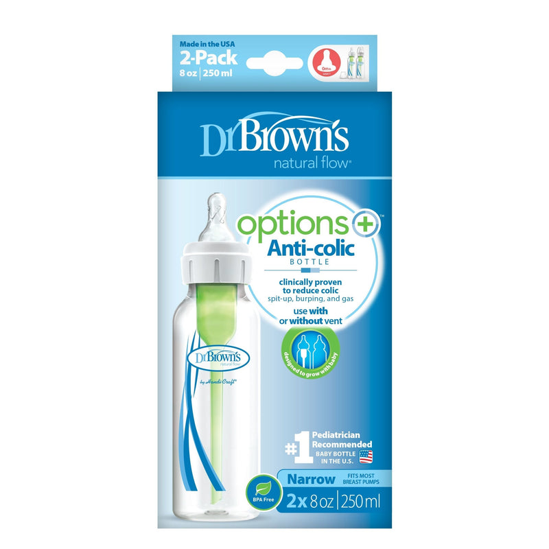 Dr. Brown’s Natural Flow Options+ Anti - Colic Bottle 8oz/250 ml