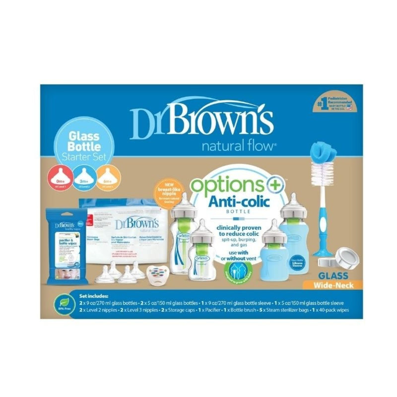 Dr. Brown’s - Options+ Glass Bottle Starter Set