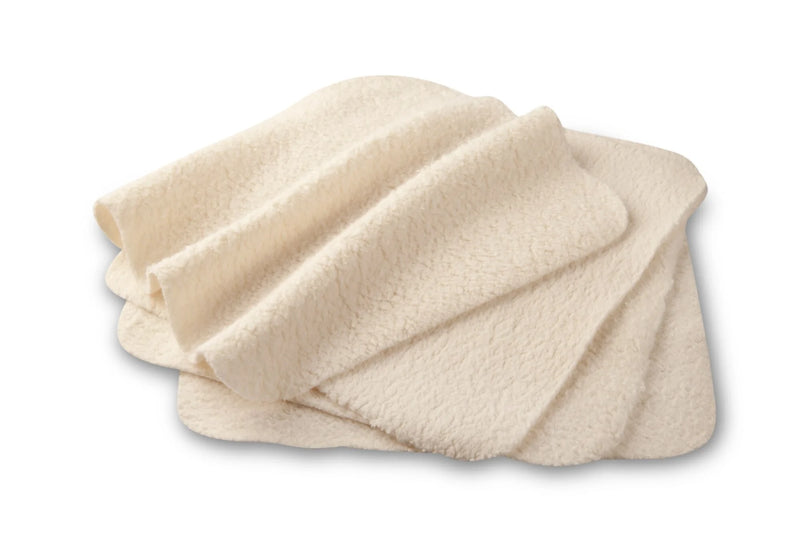 Lingettes pour le visage en coton biologique Lulujo (4 pièces)