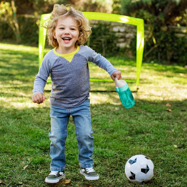 Munchkin Flip N Lock Elephant Straw Cup