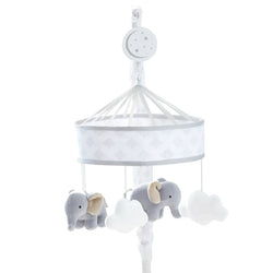 Gerber Childrenswear - Just Born Baby Neutral Elephants & Clouds Musical Mobile