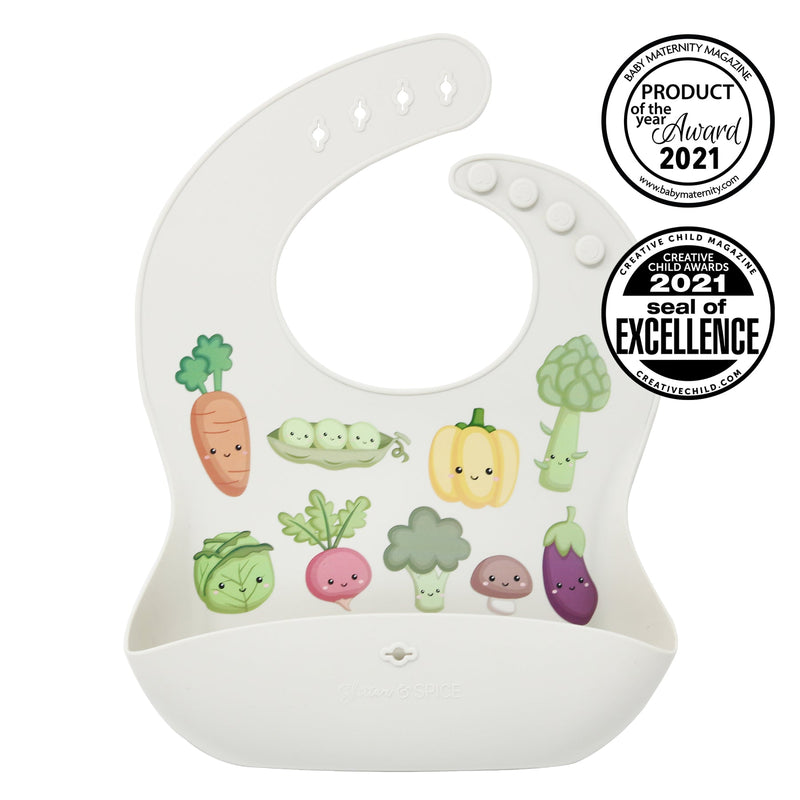 Glitter & Spice - Glitter & Spice Silicone Food Bib