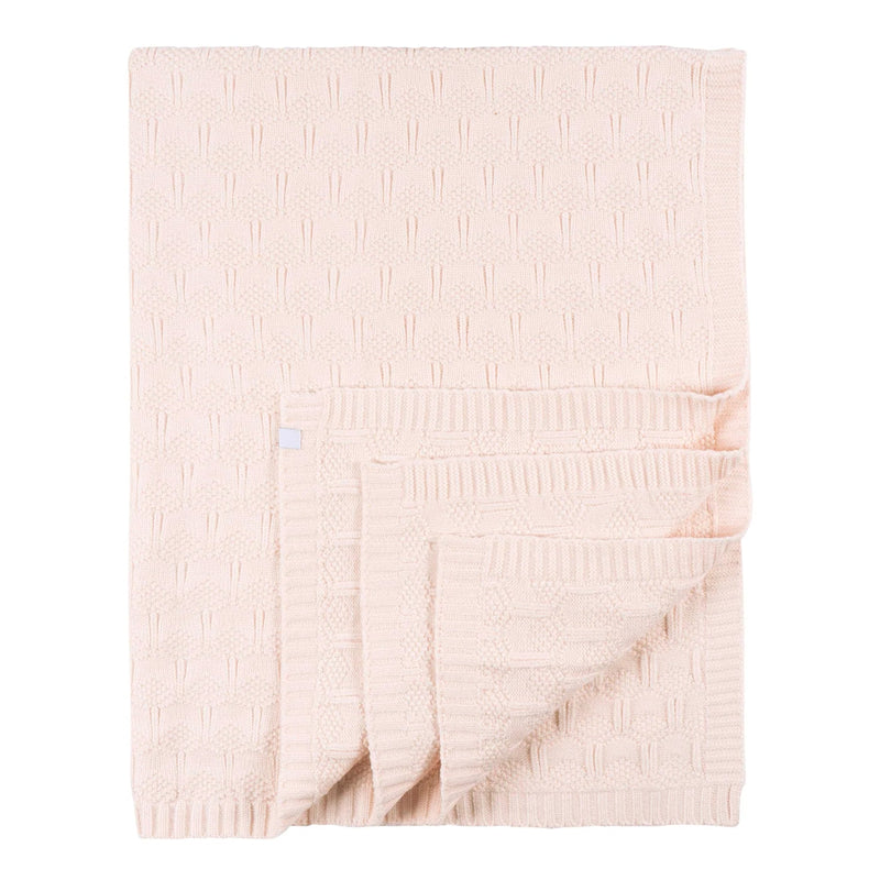 Just Born Just Born Sweater Knit Blanket Pink