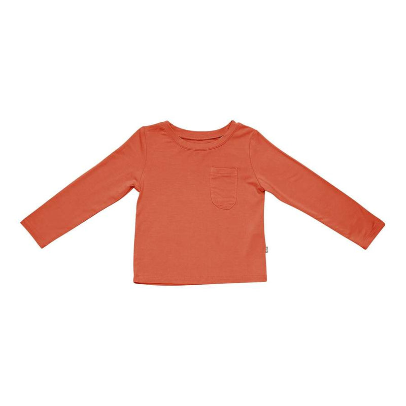 Kyte Baby Kyte Baby - Long Sleeve Toddler Unisex Tee - Clementine