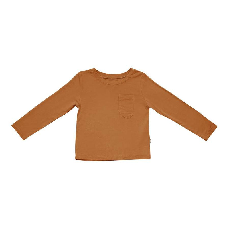 Kyte Baby Kyte Baby - Long Sleeve Toddler Unisex Tee - Nutmeg