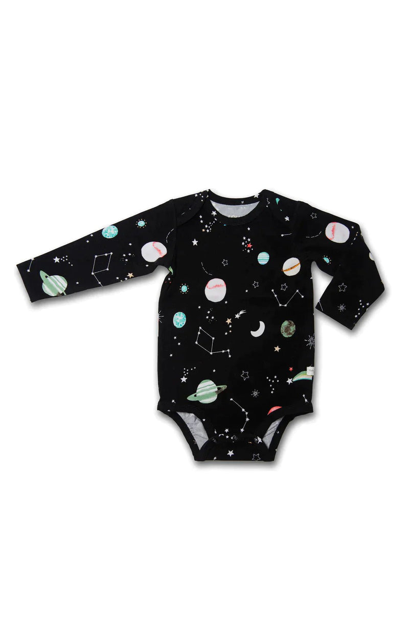 LOULOU LOLLIPOP - Long Sleeve Bodysuit Planets