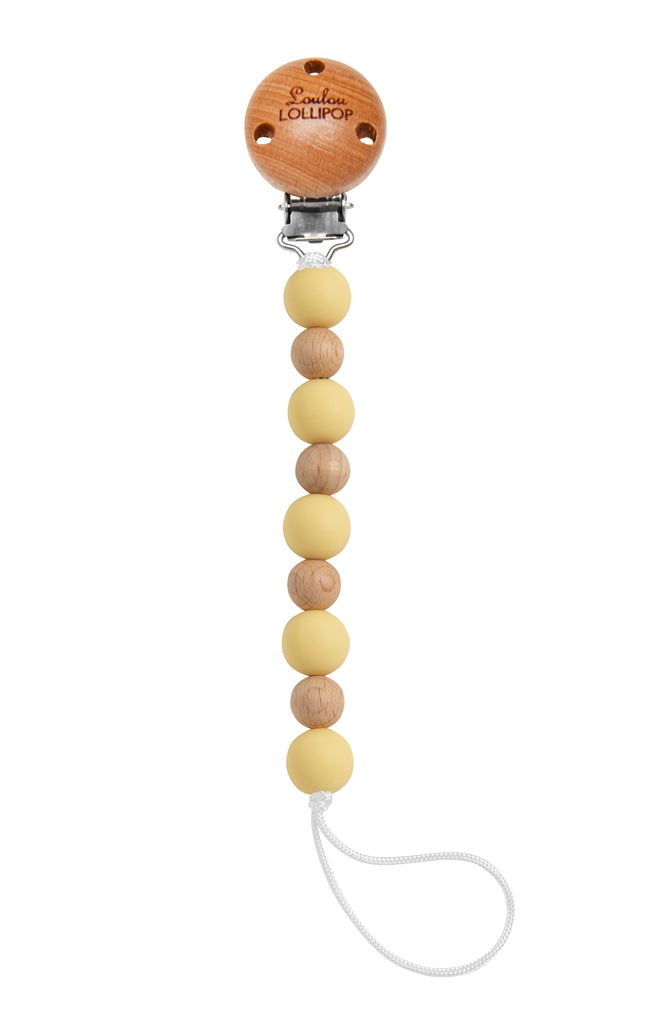 LOULOU LOLLIPOP Pacifier Clip Celeste