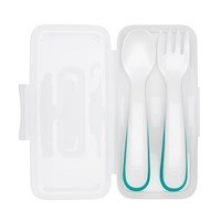 OXO Tot - On - the - Go Plastic Fork and Spoon Set with Travel Case