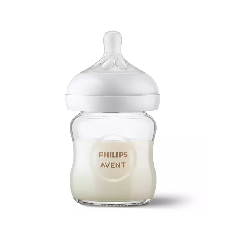 Philips AVENT Glass Natural Baby Bottle 4oz