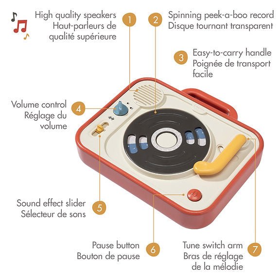 playtime/musical Tiny Love - Tiny Rocker DJ Station Toy