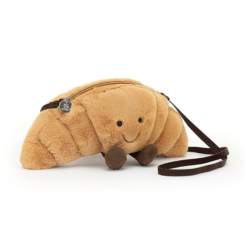 plush toys and stuff animal Jellycat - Amuseables Croissant Bag