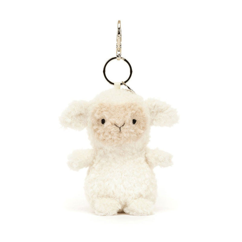 plush toys and stuff animal Jellycat - Little Lamb Bag Charm