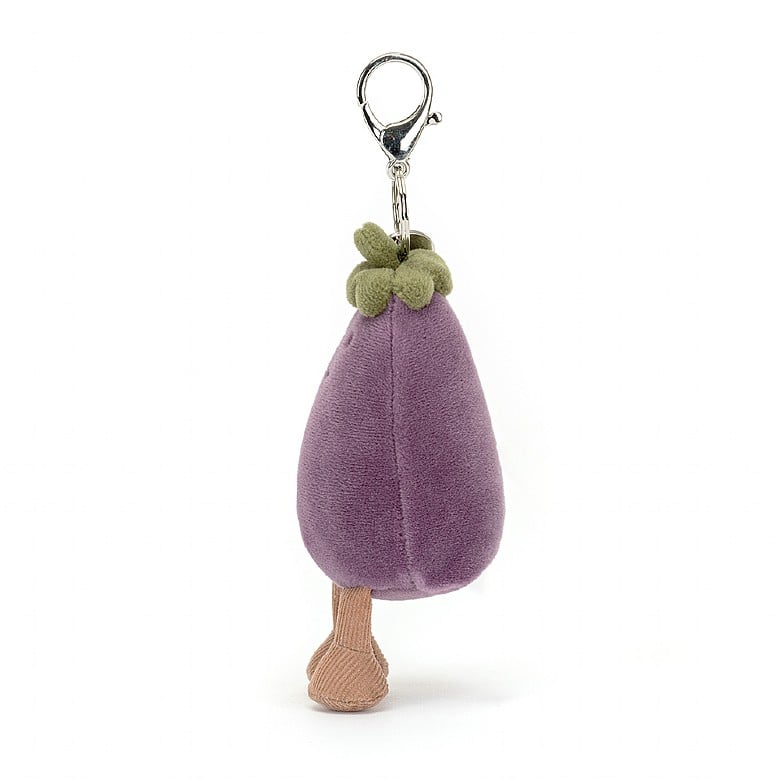 plush toys and stuff animal Jellycat - Vivacious Aubergine Bag Charm