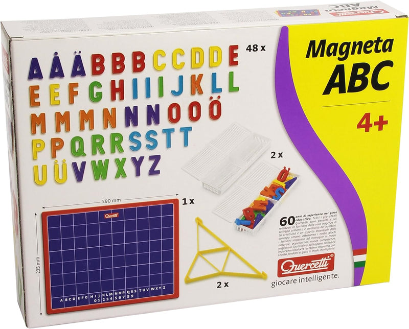 Quercetti - Magneta ABC 53pcs