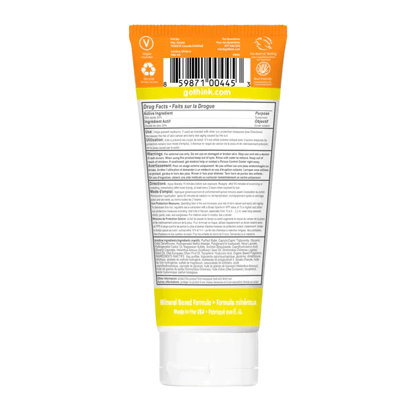 Thinkbaby/sport - Kid Mineral Based Sunscreen SPF 50+ 177ml