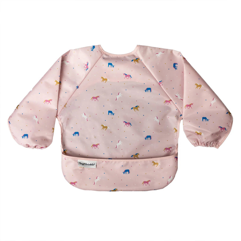 Tiny Twinkle - Mess - proof Full Sleeve Bib 6 - 24M