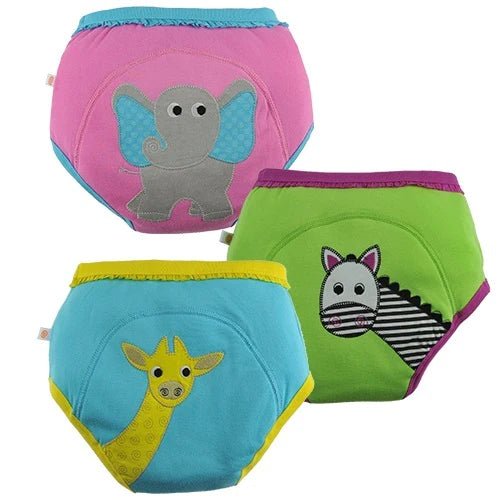 Zoocchini Organic Cotton 3 Piece Potty Training Pants