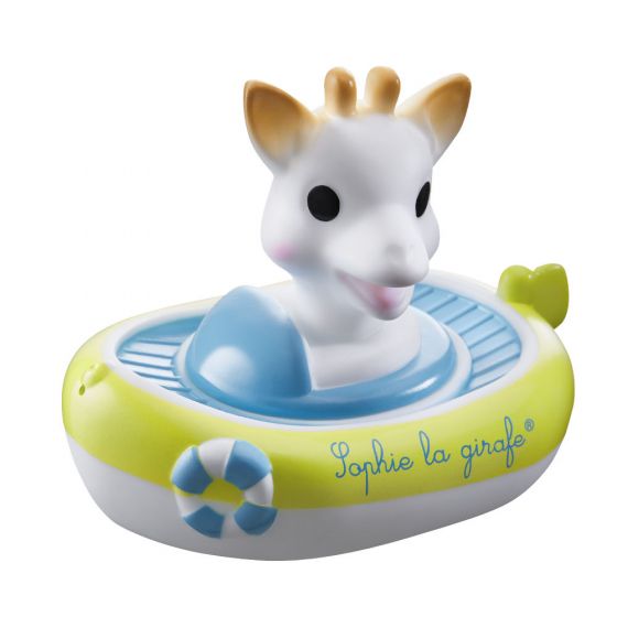 Jouet de bain bateau gicleur Sophie