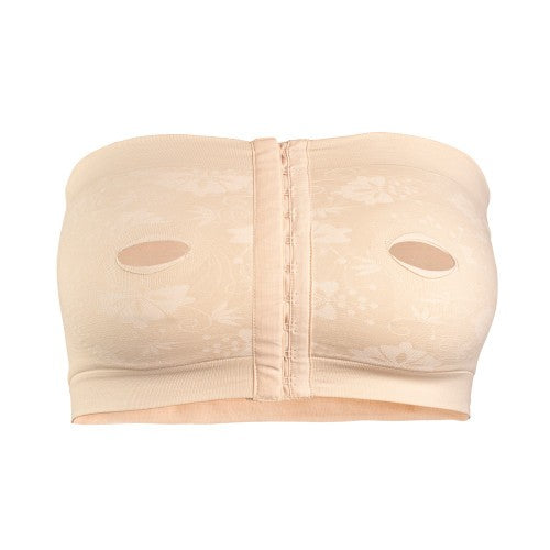 Soutien-gorge d'allaitement mains libres beige