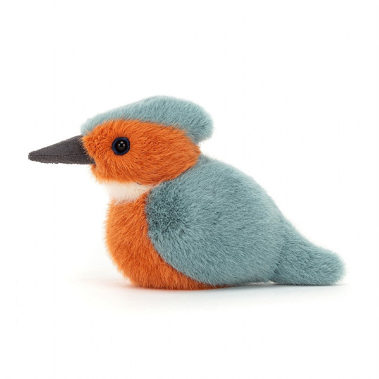 Jellycat - Martin-pêcheur oiseau 