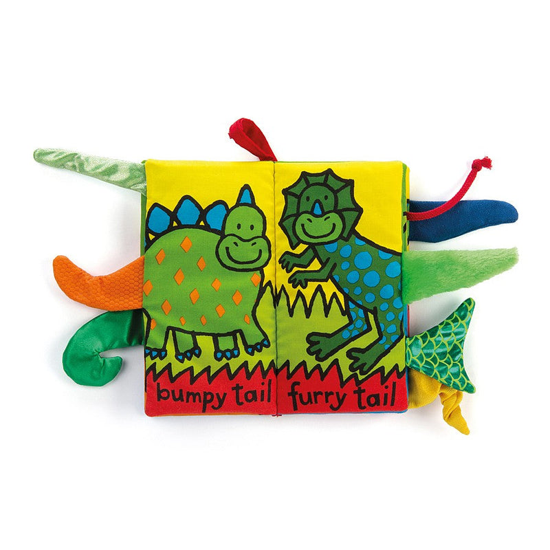 Jellycat - Livre sur les queues de dinosaures