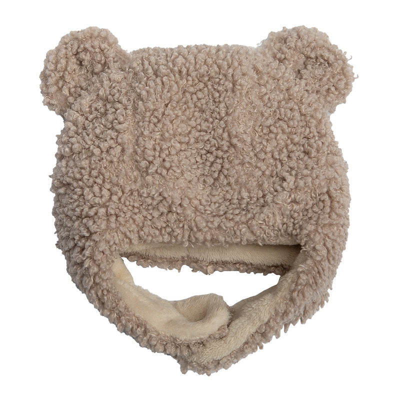 7AM Enfant - Bonnet Teddy Bear - Avoine