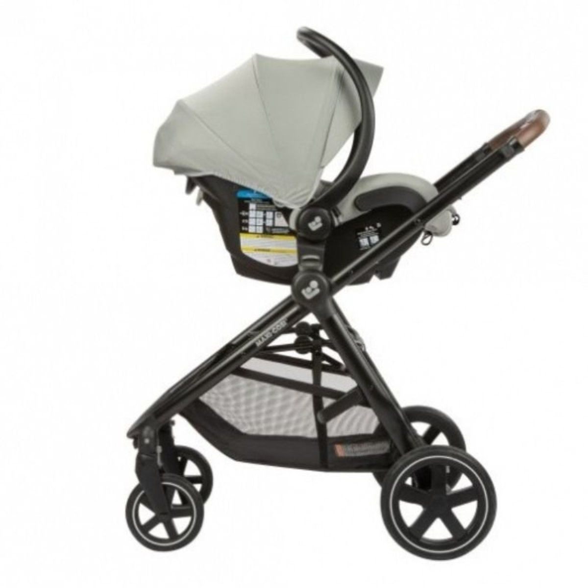 Zelia Max 5 in 1 Modular Travel System Polished Pebble