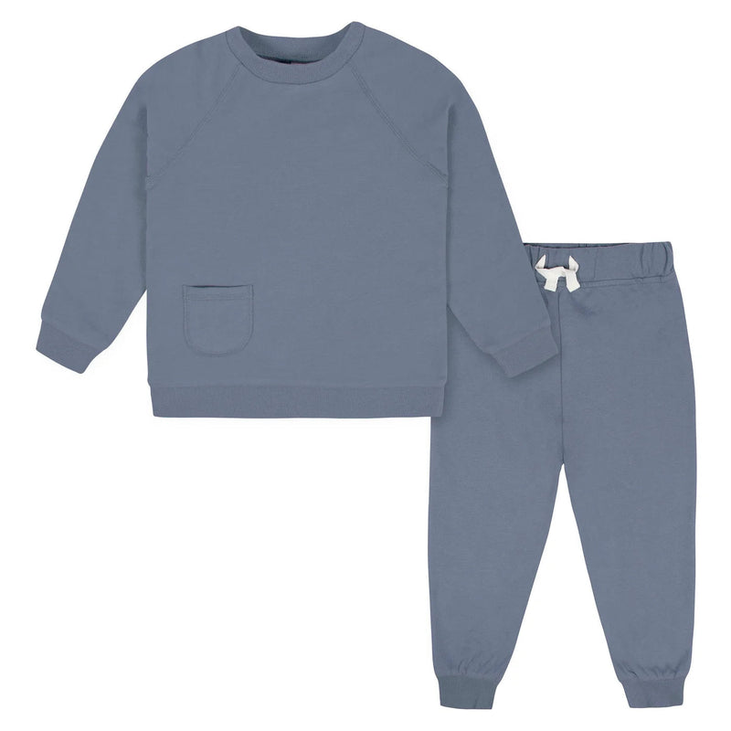 Ensemble 2 pièces pull et jogging bleu