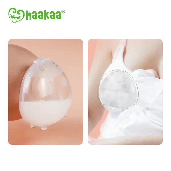 Haakaa - Récupérateur de lait en silicone - 1 paquet