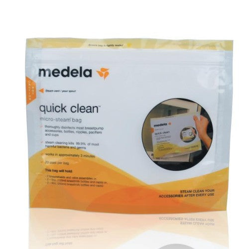 Medela - Lot de 5 sachets micro-vapeur Quick Clean 