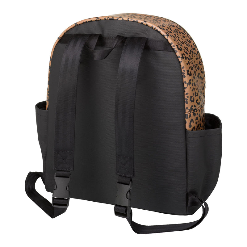 District Backpack 5 Piece Set - Leopard Leatherette