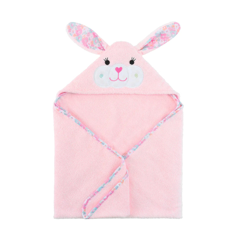 Baby Snow Terry Hooded Bath Towel 0-18M