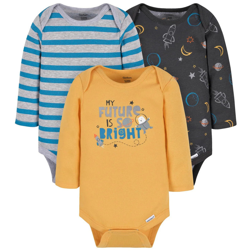 Apparel & Accessories Gerber Childrenswear - Space 3 Pk Set